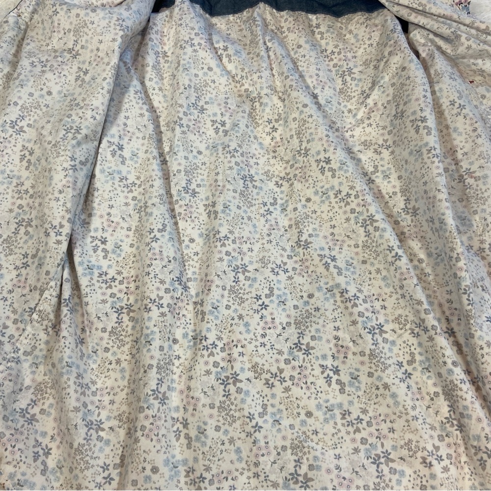 Distortion Mens Floral Button Up Short Sleeve Shirt Size 2XL - Picture 11 of 13